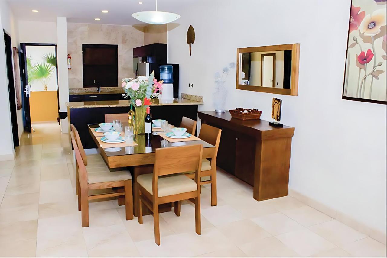 Faro 201 Beachfront Apartment With Ocean View, Close To 5Th Av 普拉亚卡门 外观 照片