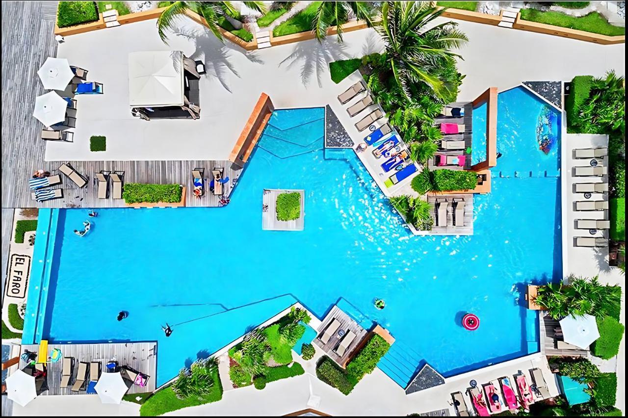 Faro 201 Beachfront Apartment With Ocean View, Close To 5Th Av 普拉亚卡门 外观 照片