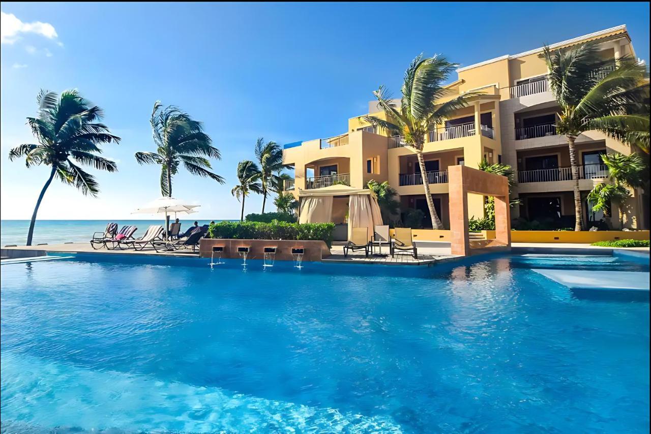 Faro 201 Beachfront Apartment With Ocean View, Close To 5Th Av 普拉亚卡门 外观 照片