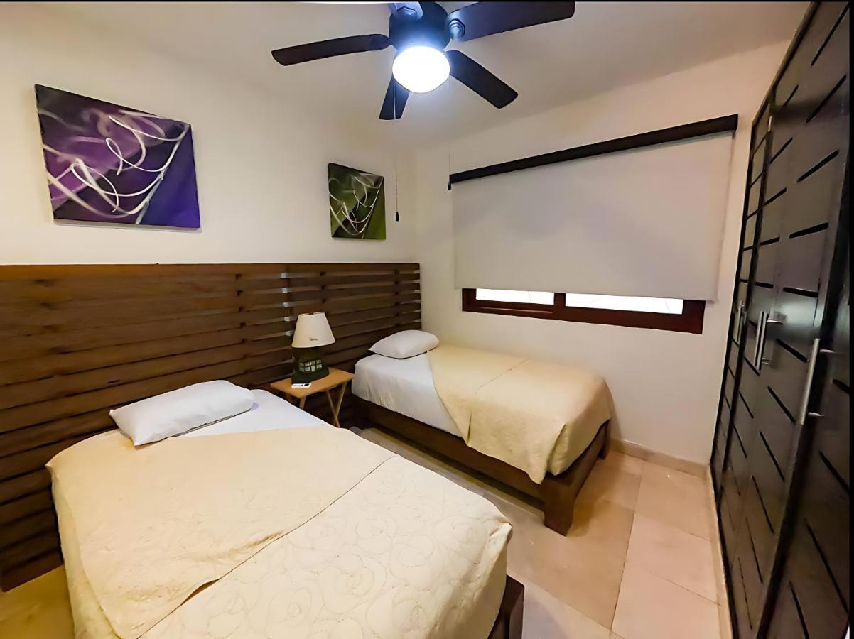 Faro 201 Beachfront Apartment With Ocean View, Close To 5Th Av 普拉亚卡门 外观 照片