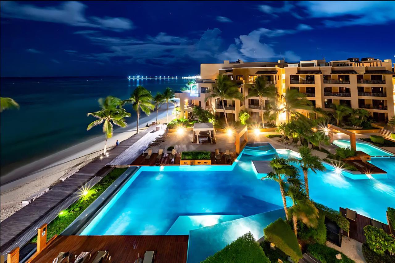Faro 201 Beachfront Apartment With Ocean View, Close To 5Th Av 普拉亚卡门 外观 照片