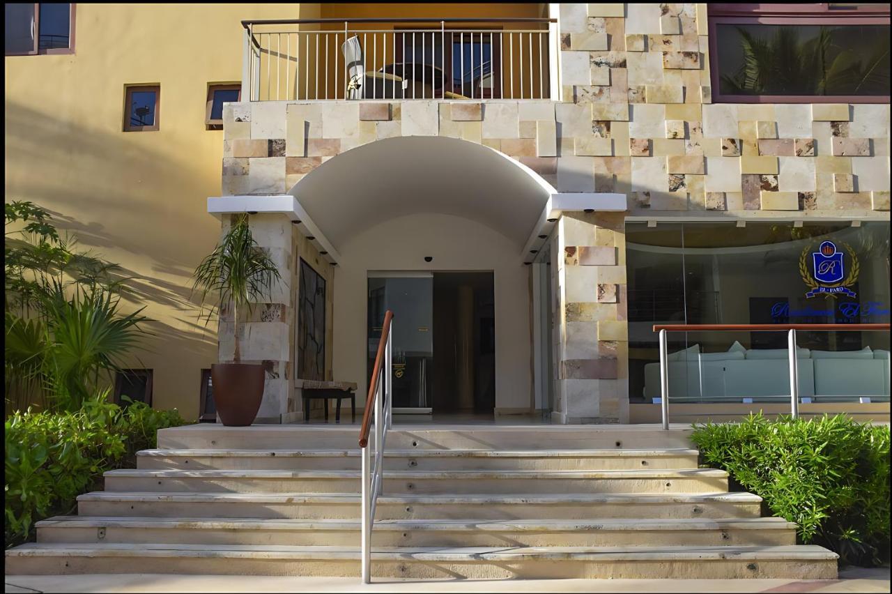 Faro 201 Beachfront Apartment With Ocean View, Close To 5Th Av 普拉亚卡门 外观 照片